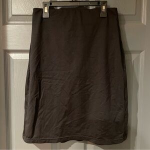 Flexees by Maidenform Black Slip Skirt